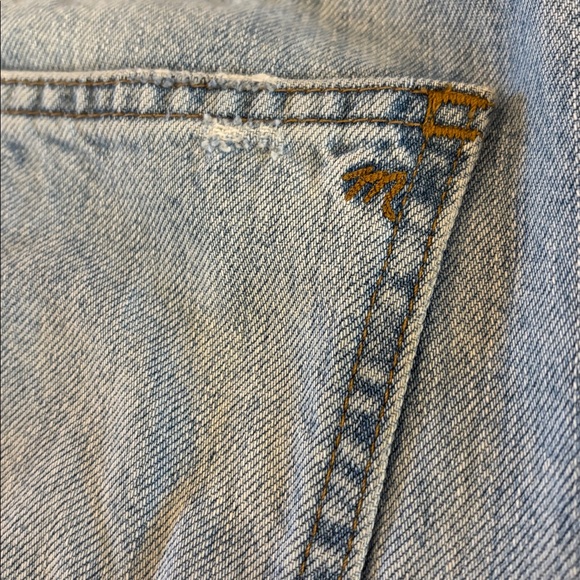 Madewell The Perfect Vintage Jean Size 26 100% Cotton Denim Jeans Pants Comfy - Picture 8 of 9